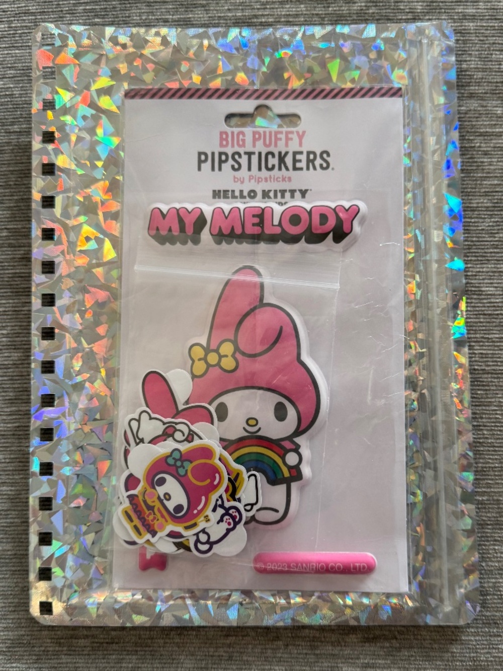 Picksticks Pipstickers Sanrio My Melody Big Puffy Multi Sticker Set